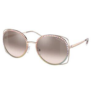 Michael Kors Rialto 1118B Sunglasses, Rainbow, Rose Gold, New with Case